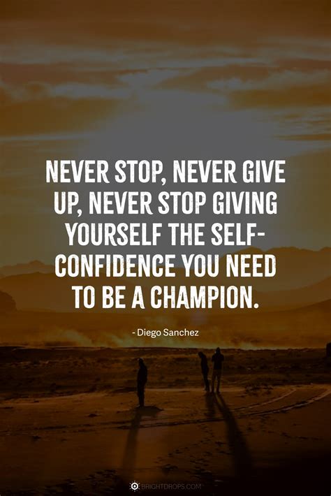 124 Encouraging Quotes About Never Giving Up - Bright Drops
