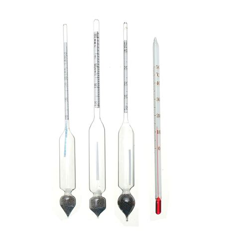 Sanjanamall 3Pcs Wine Making Hygrometer Alcohol Meter Tester ...