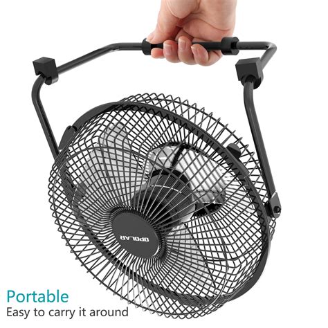 OPOLAR 9 Inch USB Powered Desk Fan with Enhanced India | Ubuy