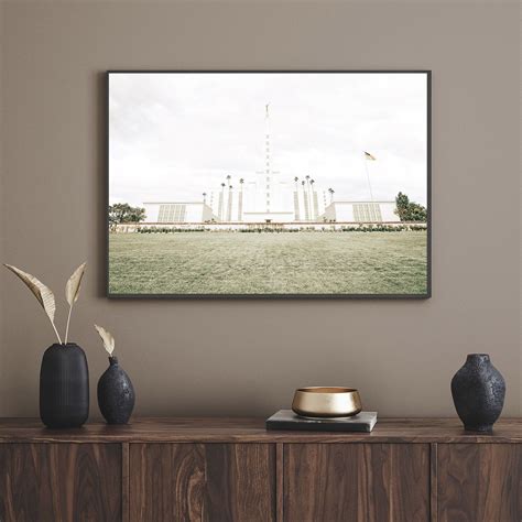 Los angeles ca lds temple digital print la temple image ca lds temple ...