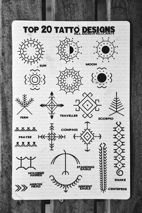 Filipino traditional tattoo - Bronctattooaus.com