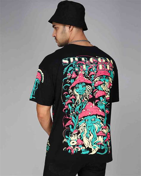 Shroom Fever | UV Light Reactive | Oversized T-Shirt – Ultra Tribe