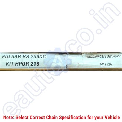 ROLON Chain Sprocket Kit (For Bajaj Pulsar 200 RS)