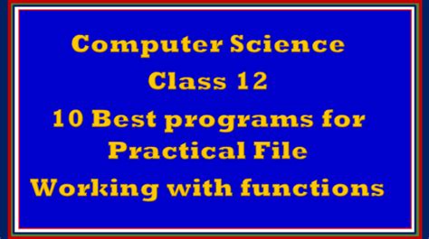 Image result for Index for Practical File Class 12 Computer Science