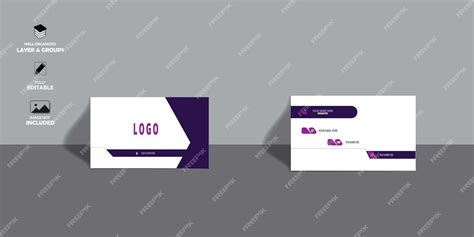 Simple Name Card Design 的图像结果