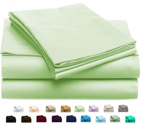 Luxury Home 1600 Thread Count Microfiber Bed Sheet Set - Walmart.com