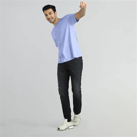 Iconique Supima Cotton T-shirt Iceberg Blue – XYXX Apparels