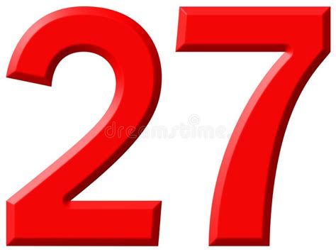 Number 27 Clipart