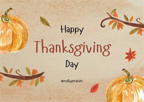 Thanksgiving Greetings Cards