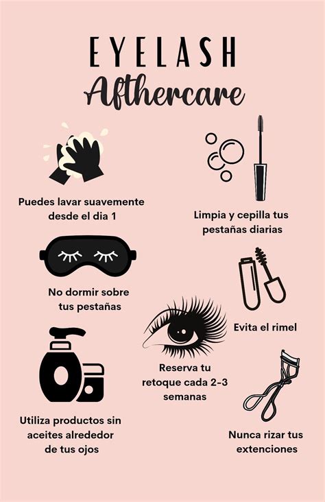 Cuidados posteriores para tus pestañas