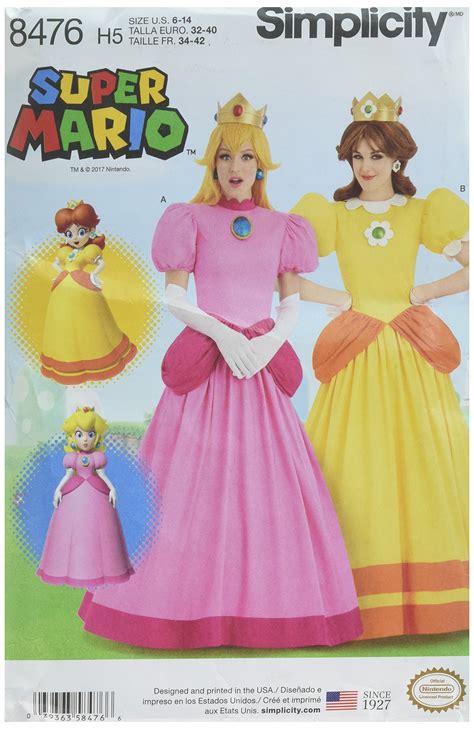 Diy Princess Daisy Costume Nintendo Super Mario Bros Daisy Costume For