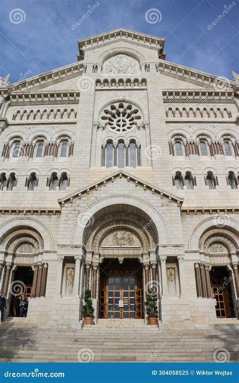 Cathedral of Our Lady Immaculate Conception , Monaco Editorial Image - Image of immaculate ...