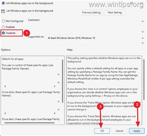 Image result for Disable Background Apps Windows 11