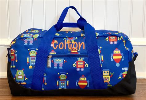 Boys Overnight Bag, Boys Travel Bag, New Baby Gift, Boys Gift, Duffel ...