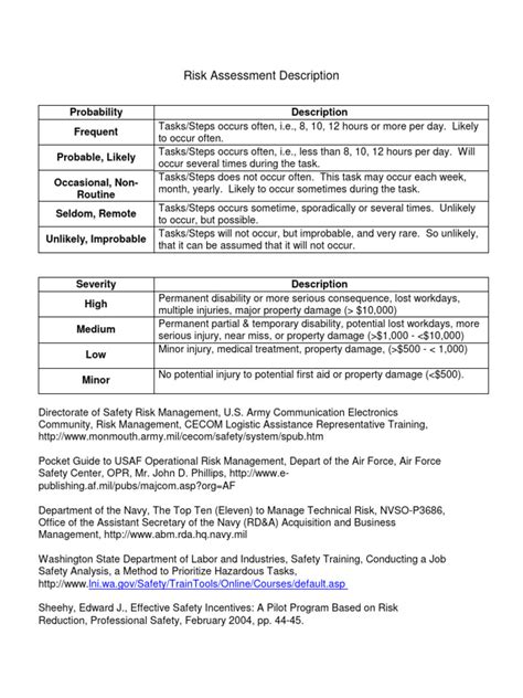 Risk Assessment PDF Example 的图像结果