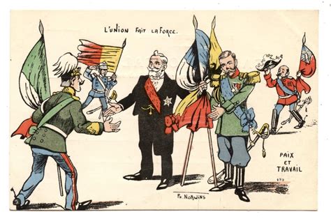 Alliances Ww1 Cartoon