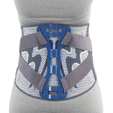 Buy OTC Lumbosacral Back Splint, theratex Spinal Maximum Support, Gray ...