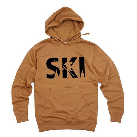 Ski With Trees Hoodie