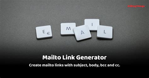 Image result for Mailto Link Generator