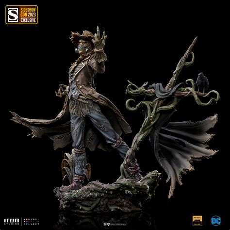 Scarecrow Deluxe Art Scale 1:10 Statue by Iron Studios | Sideshow ...