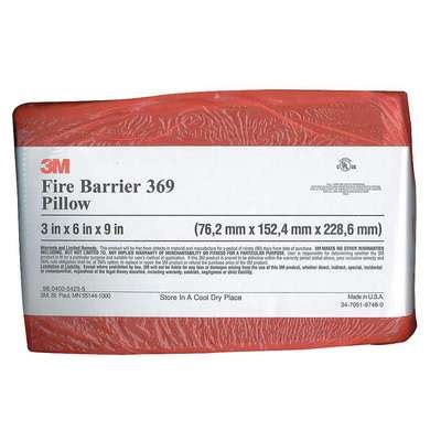 936474-8 3M FirestoPillow, Up to 3 hr Fire Rating, 3" Height, 6" Width ...