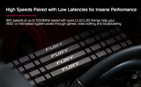 Kingston Fury Renegade 16 GB (2 x 8 GB) 5333 MHz DDR4 CL20 Desktop ...