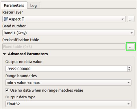 Reclass by Table 的图像结果