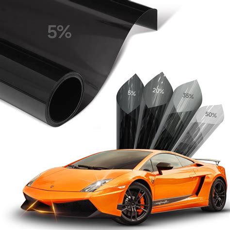 Amazon.com: Serzase Window Tint Car, 5% VLT, Nano Ceramic Car Tint 2PLY ...