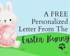 Image result for Easter Bunny Letter