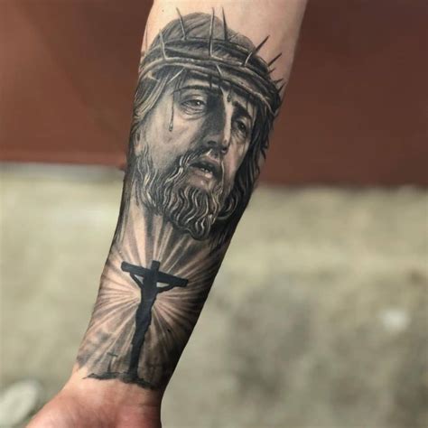 Religious Quarter Sleeve Tattoos