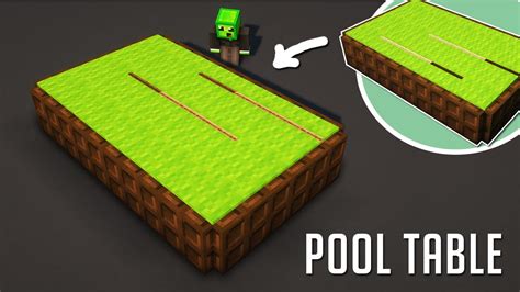 Image result for Minecraft Pool Table Small