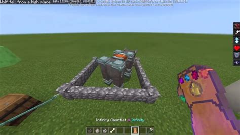 Image result for Infinity Gauntlet Banner Minecraft