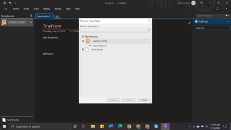 Image result for How to Move OneNote File to Another Location