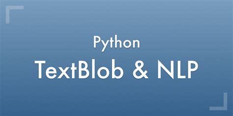 TextBlob Python 的图像结果