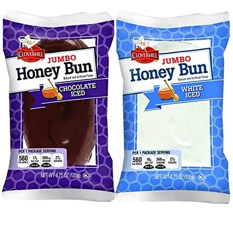 Duchess Honey Buns, 3 Ounce (Pack of 12) - Walmart.com