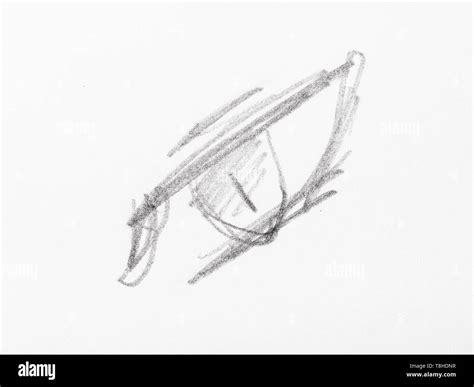 Sketch Of Narrow Eyes