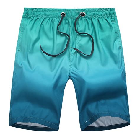 JIKNTTR Quick Dry Bathing Suits for Men Gradient Lace Holiday Pants ...