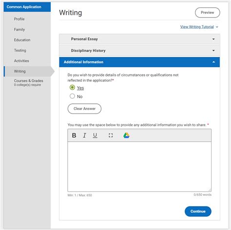 Image result for Common App Transcripts