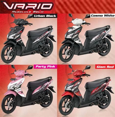 penjualan motor honda di YOGYAKARTA: vario techno