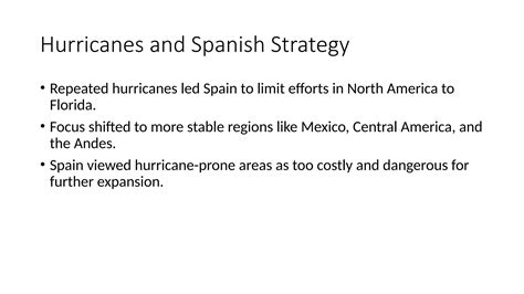 Spanish colonization and hurricanes.pptx | Free Download