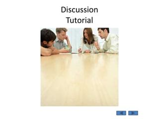 Image result for Tutorial Discussion