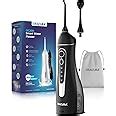 ORACURA® Smart PLUS Water Flosser® OC200 LITE Black with 2 Nozzle tips ...