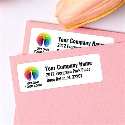 Image result for Custom Logo Address Labels