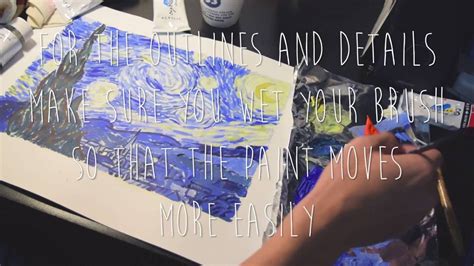 Van Gogh Starry Night Tutorial 的图像结果