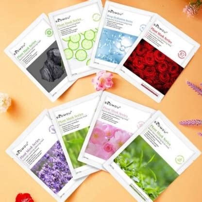 SEOMOU Moisturization & Nourishment KOREAN FACE MASK PACK OF 8 - Price ...