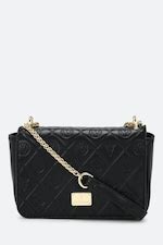 Buy Women Black Textured Casual Sling Bag Online - 753196 | Van Heusen