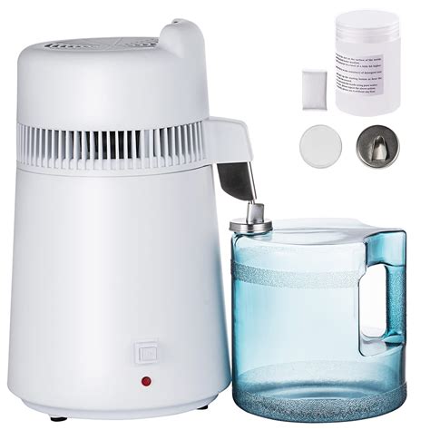 Buy Hitgrand 1.6 Gallon Water Distiller Machine, 900W Home Countertop ...
