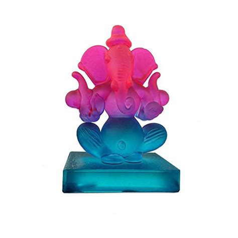 Double Sided Crystal Ganesha Showpiece – Blackbird