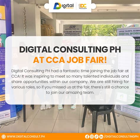 Digital Consulting PH at CCA Job Fair - Digital Consulting PH