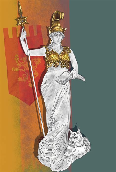 Hermione - Goddess Of Wisdom and War - VA9art - Harry Potter - J. K ...